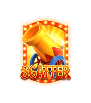 Scatter ทดลองเล่นเกมสล็อต Circus Delight
